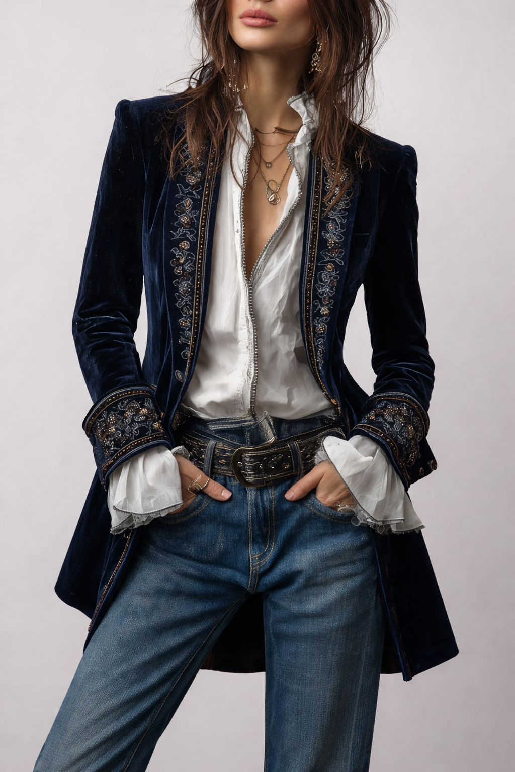 Women’s Long Vintage Jacket