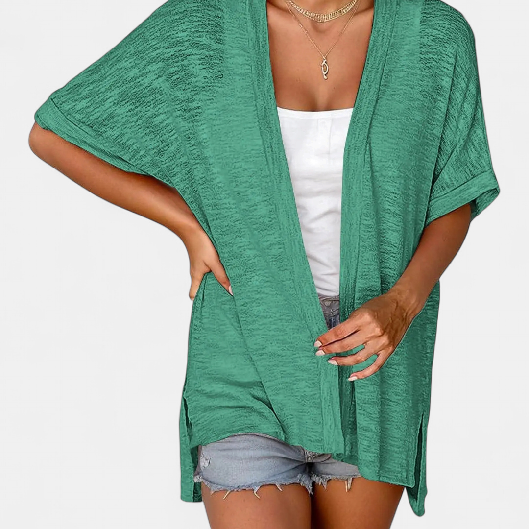 HALSEY™ – Relaxed Solid-Tone Everyday Blouse