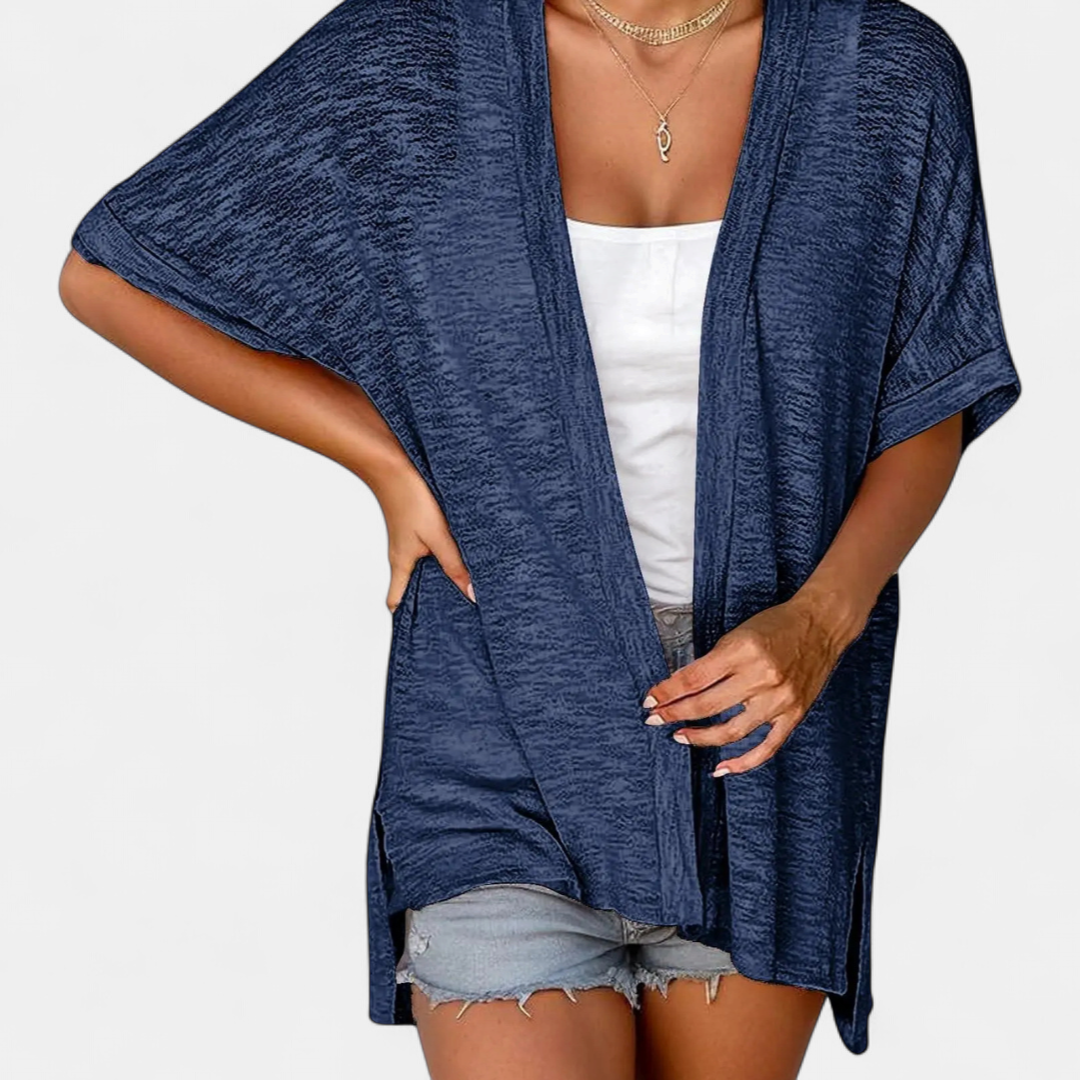 HALSEY™ – Relaxed Solid-Tone Everyday Blouse