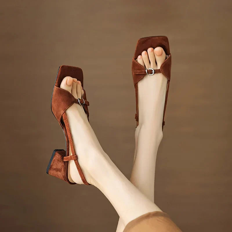 Capris Genuine Leather Sandals